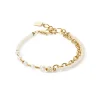 COEUR DE LION Perlenarmbänder-Armband Kette & Pearl Fever Weißgold