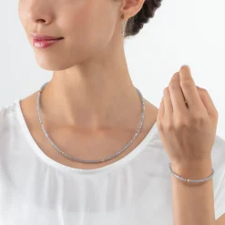 COEUR DE LION Mix&And&Match-Armbänder-Armband Little Twinkle Gold-Eisblau