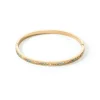 COEUR DE LION Armreifen-Armreif aus Edelstahl und Kristallen, Gold, mehrfarbig, Pastell 19