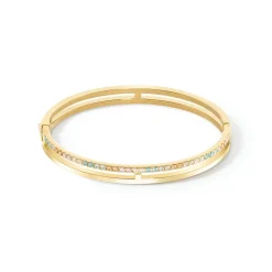 COEUR DE LION Armreifen-Eternal Unity Armreif Silber-Mehrfarbig Pastell