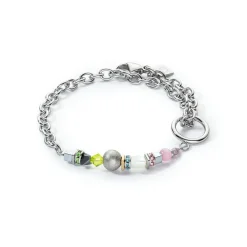 COEUR DE LION Echter Stein-Gentle Guardian Armband Pastell
