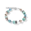 COEUR DE LION Geocube® Tone&In&Tone-Geocube® Armband Aqua