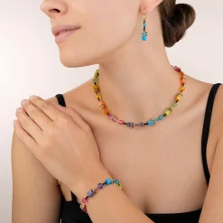 COEUR DE LION Geocube® Armbänder-Geocube® Armband Mehrfarbiges Regenbogengold