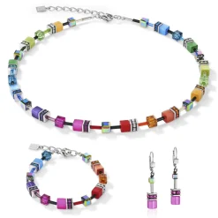 COEUR DE LION Geocube® Armbänder-Geocube® Armband Mehrfarbiger Regenbogen