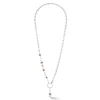 COEUR DE LION Lange Halsketten-Geocube® Fusion Charm-Halskette Silber-Pastell