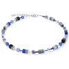 COEUR DE LION Geocube® Halsketten-Geocube® Halskette Kobaltblau