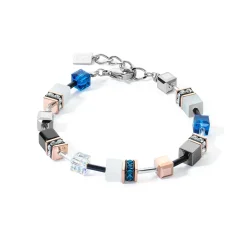 COEUR DE LION Geocube® Armbänder-Geocube® Iconic Armband Capri Blau