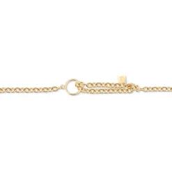 COEUR DE LION Geocube® Halsketten-Geocube® Iconic Chain Halskette Gold-Magenta