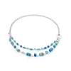 COEUR DE LION Lange Halsketten-Geocube® Iconic Layer Chain Halskette Ocean Vibes