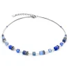 COEUR DE LION Geocube® Halsketten-Geocube® Iconic Lite Halskette Blau