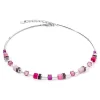 COEUR DE LION Geocube® Halsketten-Geocube® Iconic Lite Halskette Magenta