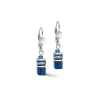 COEUR DE LION Ohrhänger-Geocube® Iconic Lite Ohrringe Blau