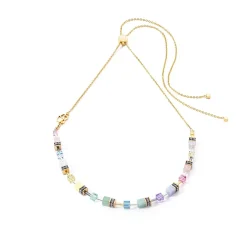 COEUR DE LION Lange Halsketten-Geocube® Iconic Nature Chain Halskette Pastell