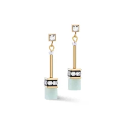 COEUR DE LION Ohrstecker-Geocube® Iconic Nature Kettenohrringe Pastell