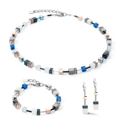 COEUR DE LION Geocube® Ohrringe-Geocube® Iconic Ohrringe Capri Blau