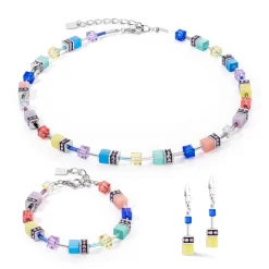 COEUR DE LION Geocube® Ohrringe-Geocube® Iconic Ohrringe Happiness