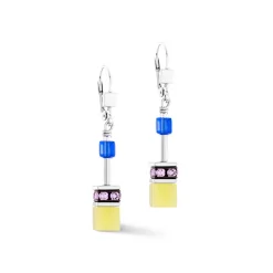 COEUR DE LION Ohrhänger-Geocube® Iconic Ohrringe Happiness