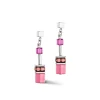 COEUR DE LION Ohrhänger-Geocube® Iconic Ohrringe Viva Magenta