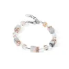 COEUR DE LION Geocube® Armbänder-Geocube® Iconic Precious Armband Roségold-Pfirsich