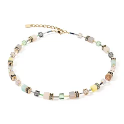 COEUR DE LION Geocube® Halsketten-Geocube® Iconic Precious Halskette Mehrfarbig Sanft