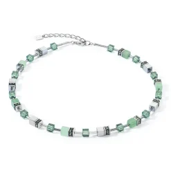 COEUR DE LION Geocube® Halsketten-Geocube® Iconic Precious Halskette Grün
