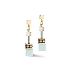 COEUR DE LION Geocube® Ohrringe-Geocube® Iconic Precious Ohrringe Mehrfarbig Sanft