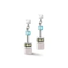 COEUR DE LION Ohrstecker-Geocube® Iconic Precious Ohrringe Mehrfarbig Boho