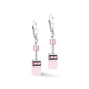 COEUR DE LION Edelsteinketten-Geocube® Iconic Precious Ohrringe Rose