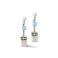 COEUR DE LION Geocube® Mehrfarbig-Geocube® Iconic Precious Ohrringe Multicolor Boho