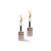 COEUR DE LION Echter Stein-Geocube® Iconic Precious Ohrringe Braun