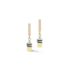 COEUR DE LION Ohrstecker-Geocube® Lite Mini Ohrringe Regenbogen