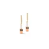 COEUR DE LION Ohrstecker-Geocube® Mini Fusion Pearls Ohrringe Apricot Crush