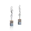 COEUR DE LION Geocube® Tone&In&Tone-Geocube® Ohrringe Eisblau
