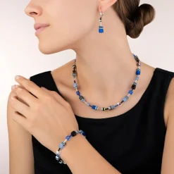 COEUR DE LION Geocube® Ohrringe-Geocube® Ohrringe Kobaltblau