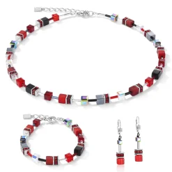 COEUR DE LION Geocube® Ohrringe-Geocube® Ohrringe Rot