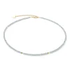 COEUR DE LION Kristallhalsketten-Halskette Little Twinkle Gold-Eisblau