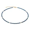 COEUR DE LION Kristallhalsketten-Halskette Little Twinkle Gold-Dunkelblau