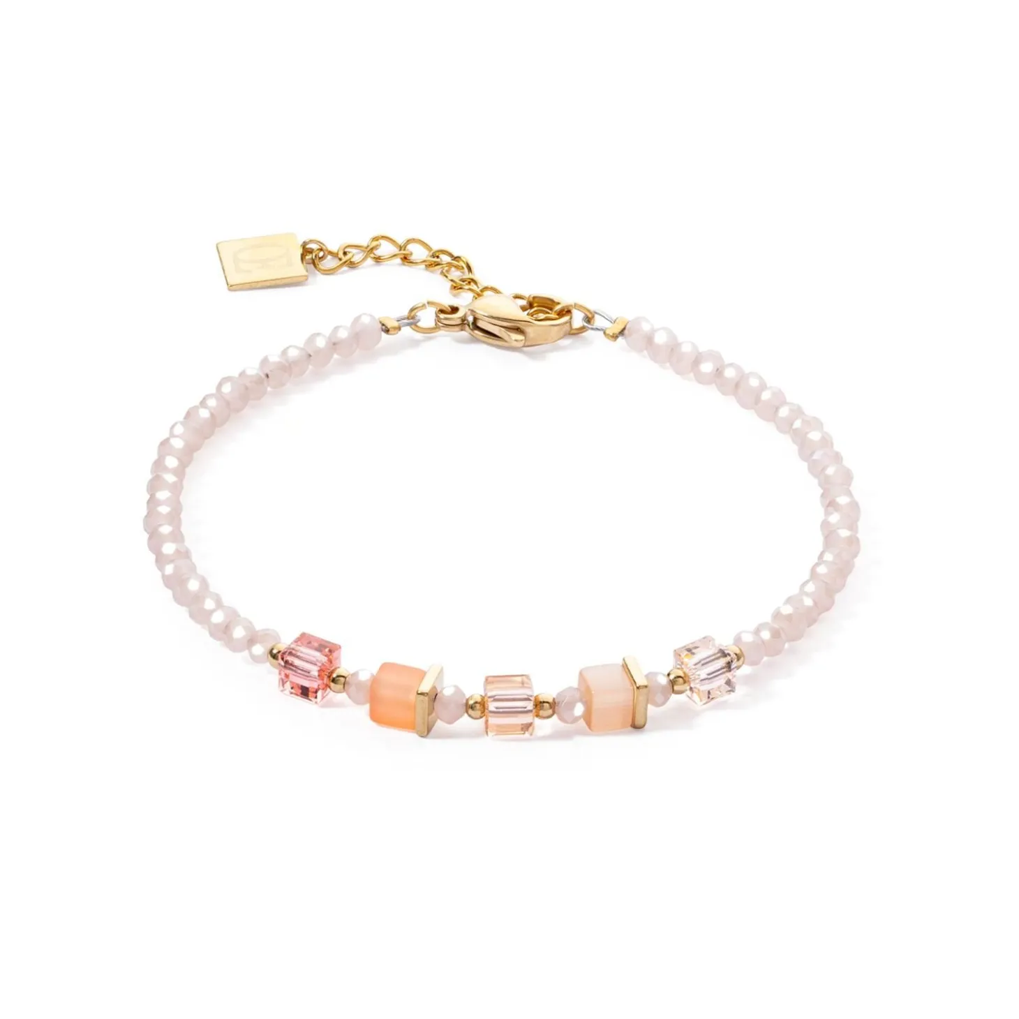 COEUR DE LION Fröhliche Farben-Joyful Colors Armband Apricot Crush