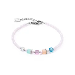 COEUR DE LION Fröhliche Farben-Joyful Colors Armband Rosa-Mehrfarbig