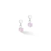 COEUR DE LION Ohrstecker-Joyful Colors Ohrringe Rosa Mehrfarbig