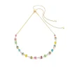 COEUR DE LION Kristallhalsketten-Joyful Cubes & Pearls Halskette Mehrfarbig