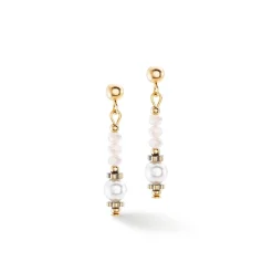 COEUR DE LION Ohrstecker-Ohrringe Little Twinkle Pearl Mix Weiß