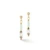 COEUR DE LION Ohrstecker-Ohrringe Little Twinkle Pearl Mix Hellgrün