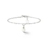 COEUR DE LION Perlenarmbänder-Solitär-Süßwasserperlen-Armband Silber