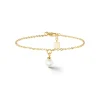 COEUR DE LION Perlenarmbänder-Solitär-Süßwasserperlen-Armband Gold