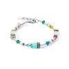COEUR DE LION Echter Stein-Summer Dream Armband Mehrfarbig Pastell