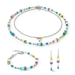 COEUR DE LION Echter Stein-Summer Dream Armband Mehrfarbig Pastell