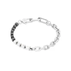 COEUR DE LION Aber-Unisex-Armband Fusion Link Chain Weiß