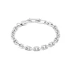 COEUR DE LION Aber-Unisex-Armband Gliederkette Silber